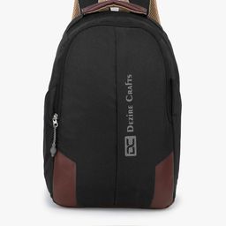 Dezire Crafts Unisex Black Backpack-46