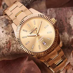 Sector Men Patterned Dial & Stainless Steel Straps Analogue Display Watch R3253240026-image-4