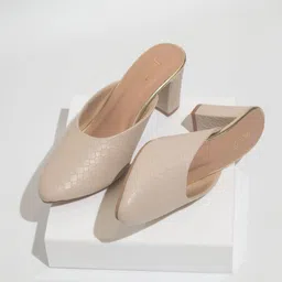 Inc 5 Textured Block Heel Mules-63