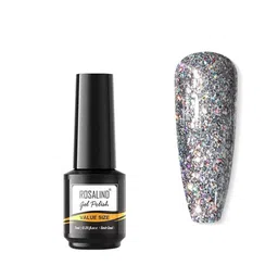 ROSALIND Value Size White Series Long Lasting UV LED Soak-Off Gel Nail Polish- Shade JL008-image-95