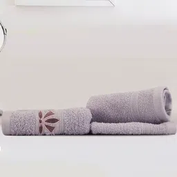 LUSH & BEYOND Lavender 3 Pieces Cotton 500 GSM Towel Set-picture-23