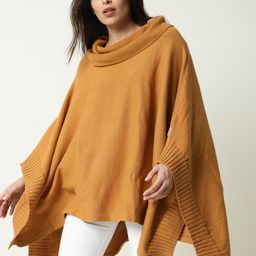 RAREISM Women Brown Longline Lapel Shrug-picture-21