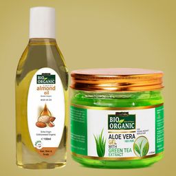 Indus valley almond oil & aloe vera gel combo-19