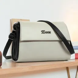 Exotic Structured Sling Bag image 1