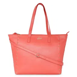 Lavie Cressida Women Coral Large Tote bag-10