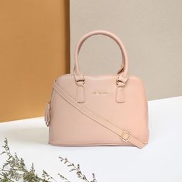 Lino Perros Dusty Pink Solid Handheld Bag-image-48