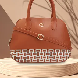 Caprese PU Oversized Structured Handheld Bag image 1