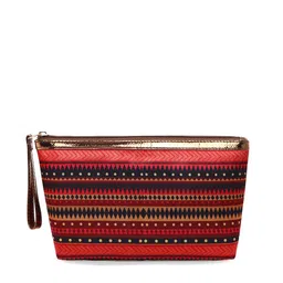 Sabhyata Women Multicoloured Striped Structured Handheld Bag-image-69