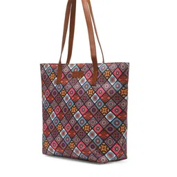 AQUATAN Printed Structured Handheld Bag image 2