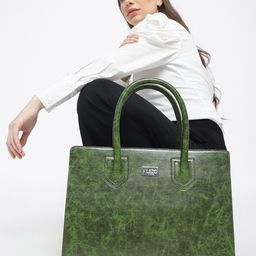 KLEIO Women Printed Handheld Laptop Bag-34