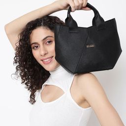 KLEIO Geometrical Shape Satchel Hand Bag-image-99