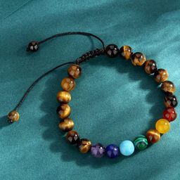 HOT AND BOLD Tigers Eye Link Bracelet-image-99