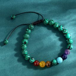 HOT AND BOLD Stone Beaded Link Bracelet-image-83