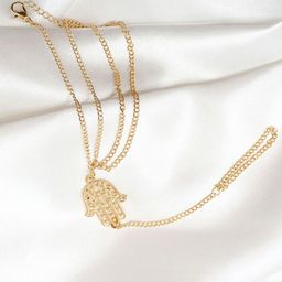 Peora Gold-Plated Ring Bracelet-70