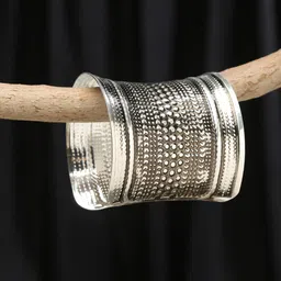 Celena Cole Women Silver-Plated Cuff Bracelet-image-7