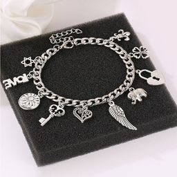 Peora Silver-Plated Charm Bracelet-image-66