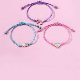 EL REGALO Girls Set of 3 Bracelets-10