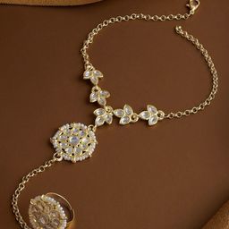 JOKER & WITCH Gold-Plated Ring Hathphool-image-3