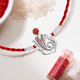 Zavya 925 Pure Silver Rakhi-image-22