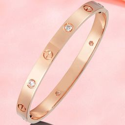 MYKI Women Cubic Zirconia Rose Gold-Plated Kada Bracelet-17