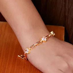 MINUTIAE Gold-Plated Link Bracelet-picture-44