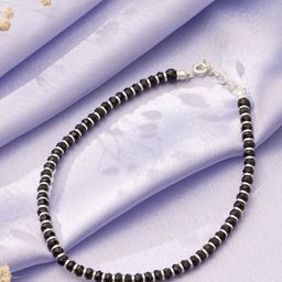 Zavya Men 925 Sterling Silver Rhodium-Plated Link Bracelet-image-48