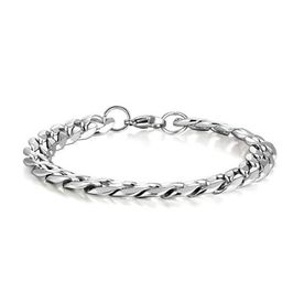 MEENAZ Men Silver-Plated Stainless Steel Link Bracelet-image-109