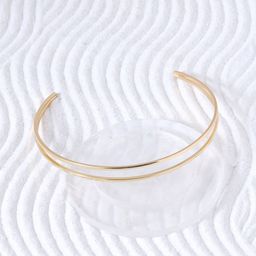 JOKER & WITCH Gold-Plated Armlet Bracelet-image-49
