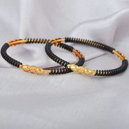 BAESD Infants Beaded Spiral Bangles-17