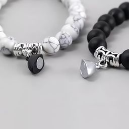 KARISHMA KREATIONS Unisex Set Of 2 Artificial Beads Bracelet-image-68