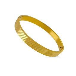 Saizen Unisex Gold-Toned Gold-Plated Kada Bracelet image 3