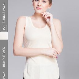 Dollar Missy Pack of 2 Women Combed Cotton Camisole-image-14