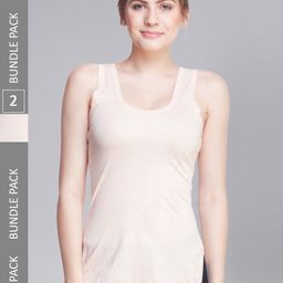 Dollar Missy Pack of 2 Combed Cotton Camisole-image-96