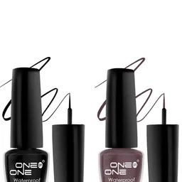ONE on ONE Set of 2 Waterproof Long Lasting Smudge-Proof Eyeliner - 5 ml each-7