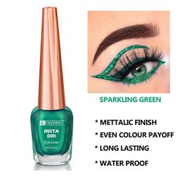 krayons Set of 2 Insta Dri Long-Lasting Sparkling Eyeliner 7ml each - Green 03 & Brown 06 image 5