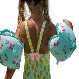 Swimming pool armbands with inner fabric for 15-30 kg kids printed "Gazelle"-image-32