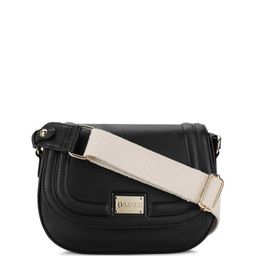 RASHKI Colourblocked PU Swagger Sling Bag with Tasselled-image-5