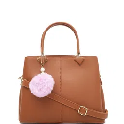 ELLIS PU Structured Handheld Bag with Tasselled-11