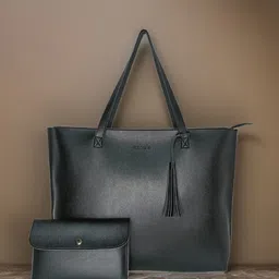 IMARS Structured Shoulder Bag with Tasselled image 1