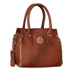 HiLEDER Pure Leather Textured Structured Handheld Bag-8