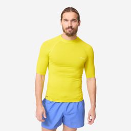 Men Surfing Short Sleeve UV Protection UPF50+ Yellow-image-83