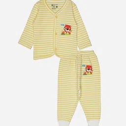 BODYCARE INSIDER Infants Striped Cotton Thermal Set-55