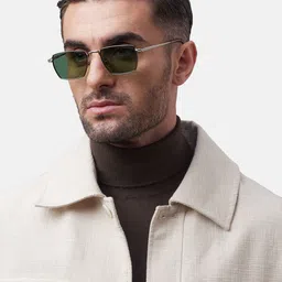 Shisen Fox RAION Unisex Aviator Sunglasses SG159-Yellow-51