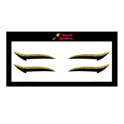 Comet Busters Glitter Eyeliner Sticker - Yellow-image-10