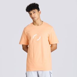 Men's Regular Cotton Fitness T-Shirt - Vanilla Yellow-image-4