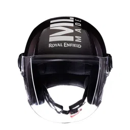 Royal Enfield Printed Open Face MLG Cushioned Helmet image 1