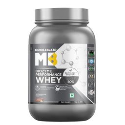 MuscleBlaze Biozyme Performance Whey,  2.2 lb  Chocolate Hazelnut -image-83