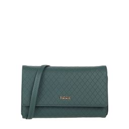 Mochi Women Green Textured PU Envelope-44
