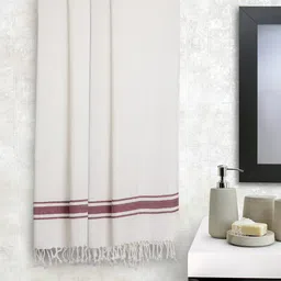 KLOTTHE Unisex Maroon Bath Towels-image-44