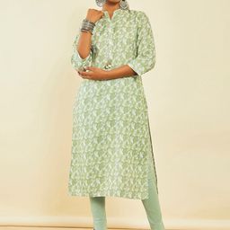 Soch Abstract Printed Kurta-12